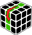 3x3x3 M cube notation