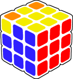Cubo 3x3x3 aristas i esquinas colocadas