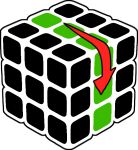 Notació cub Rubik 3x3x3 S